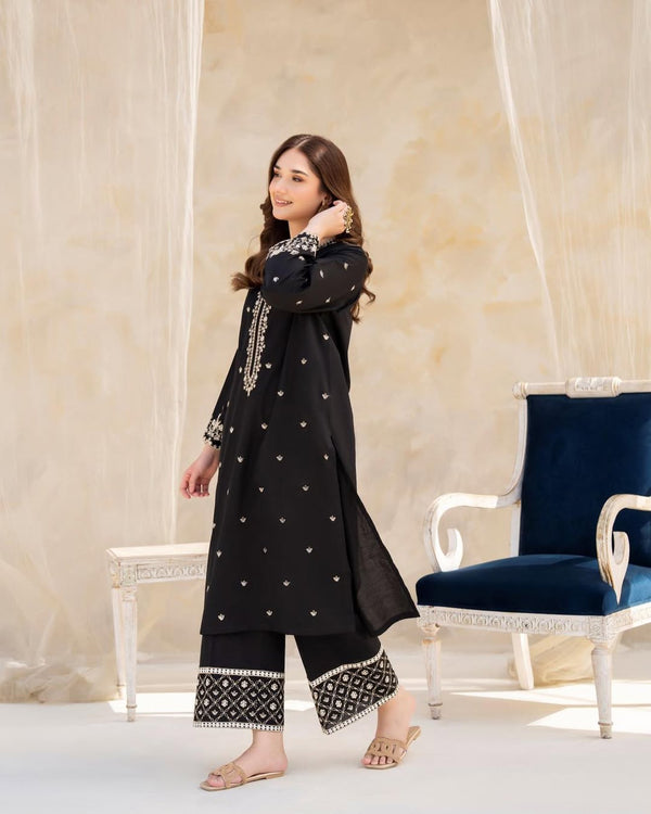 BLACK HOCK EMB LONG 2PC