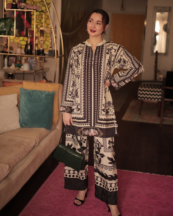 Hania Amir Digital Print Co Ord set
