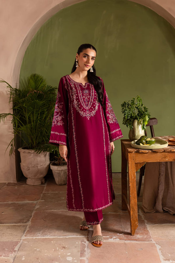 Zeenat Embroidered 2PC