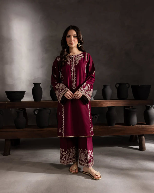 Sajni Embroidery 2PC