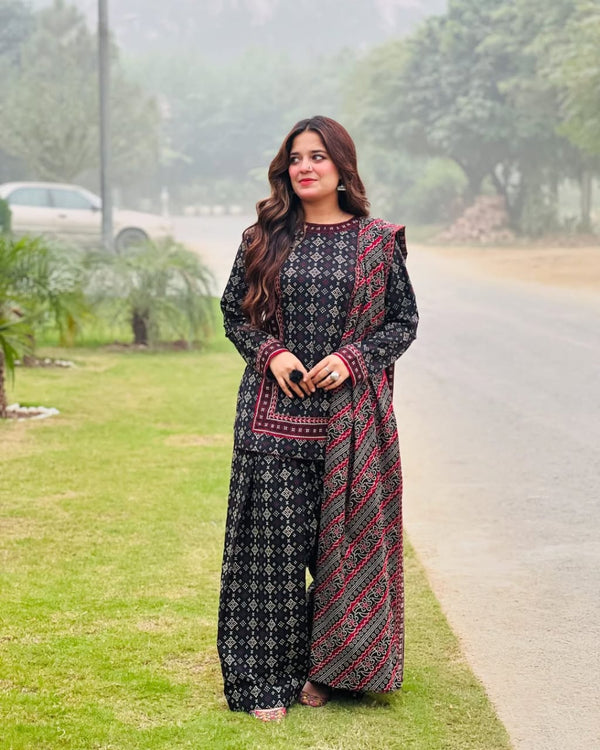 DIGITAL CHUNRI 3pc FARSI SALWAR